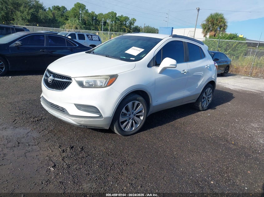 2017 Buick Encore VIN KL4CJASB6HB043945 IAAI salvage auction — NORMAL WEAR, Clear (Florida), sold $2,300 on 2026-08-29 (photo 2)