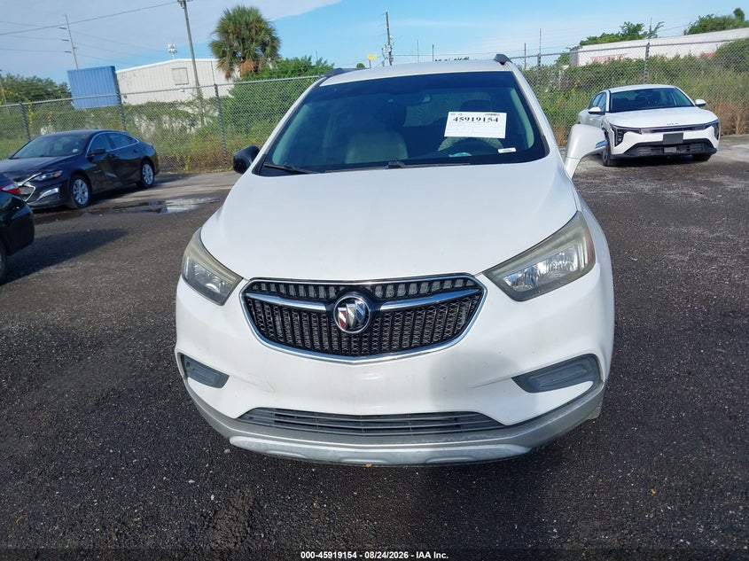 2017 Buick Encore VIN KL4CJASB6HB043945 IAAI salvage auction — NORMAL WEAR, Clear (Florida), sold $2,300 on 2026-08-29 (photo 6)