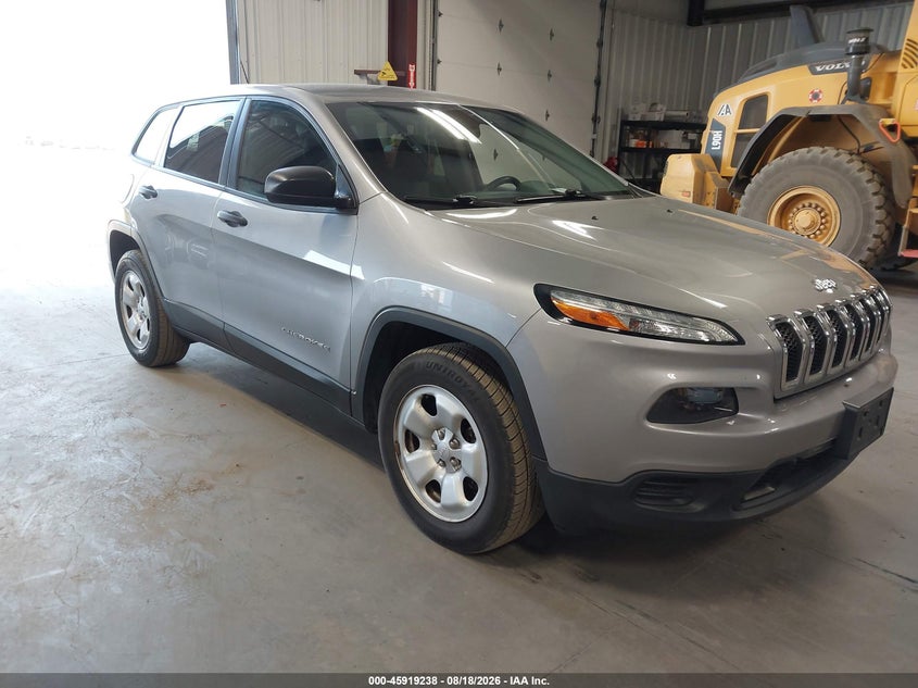 2016 Jeep Cherokee VIN 1C4PJMAB8GW343486 — IAAI salvage auction photo