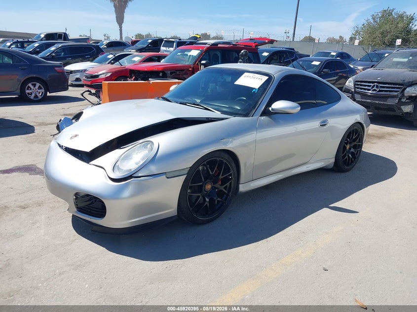 2004 Porsche 911 VIN WP0AA29934S622343 IAAI salvage auction — RIGHT FRONT, Salvage (California), sold $10,275 on 2026-09-23 (photo 2)