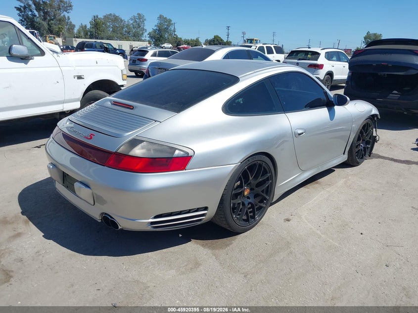 2004 Porsche 911 VIN WP0AA29934S622343 IAAI salvage auction — RIGHT FRONT, Salvage (California), sold $10,275 on 2026-09-23 (photo 4)