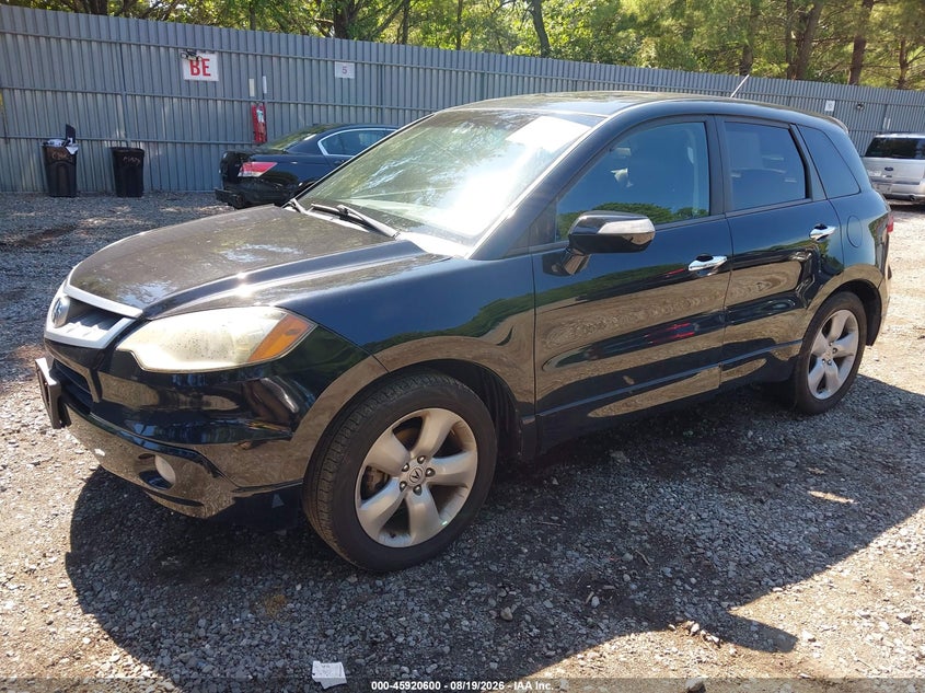 2009 Acura Rdx VIN 5J8TB18529A000958 IAAI salvage auction — RIGHT SIDE, Clear (New Jersey), sold $975 on 2026-09-05 (photo 2)