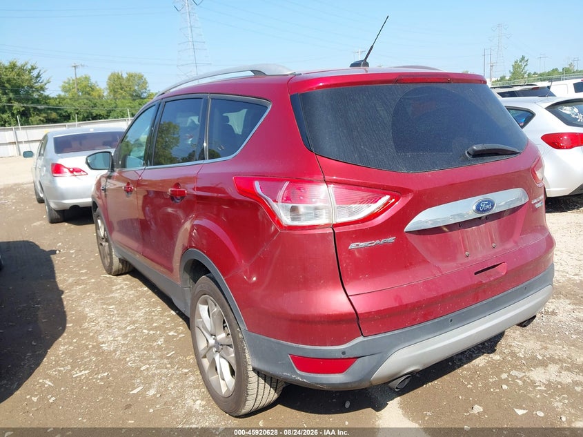 2014 Ford Escape VIN 1FMCU9J93EUE08703 IAAI salvage auction — NORMAL WEAR, Salvage Title, sold $600 on 2026-10-09 (photo 3)