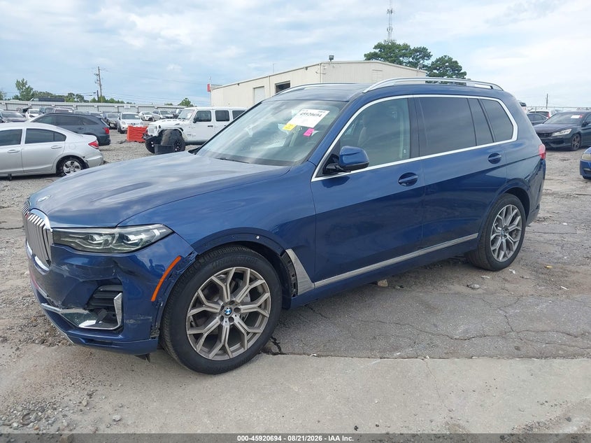 2019 BMW X7 VIN 5UXCW2C56KL084842 IAAI salvage auction — FRONT END, Wait Title, sold $16,150 on 2026-10-14 (photo 2)