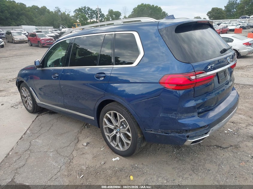2019 BMW X7 VIN 5UXCW2C56KL084842 IAAI salvage auction — FRONT END, Wait Title, sold $16,150 on 2026-10-14 (photo 3)
