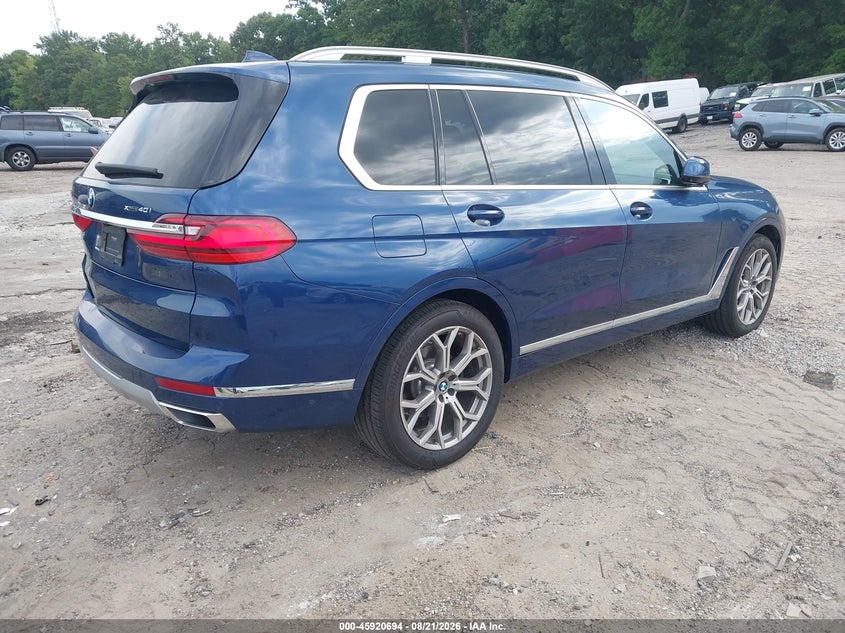 2019 BMW X7 VIN 5UXCW2C56KL084842 IAAI salvage auction — FRONT END, Wait Title, sold $16,150 on 2026-10-14 (photo 4)