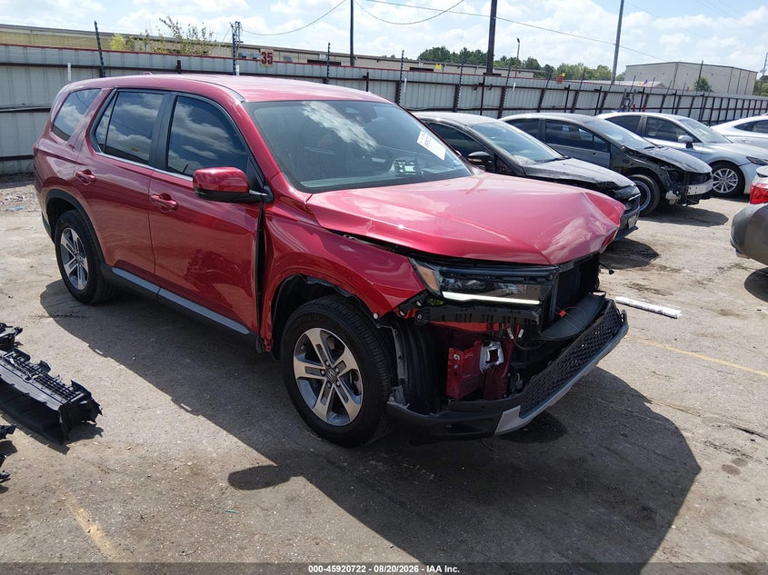 2025 Honda Pilot VIN 5FNYG2H43SB023357 — IAAI salvage auction photo