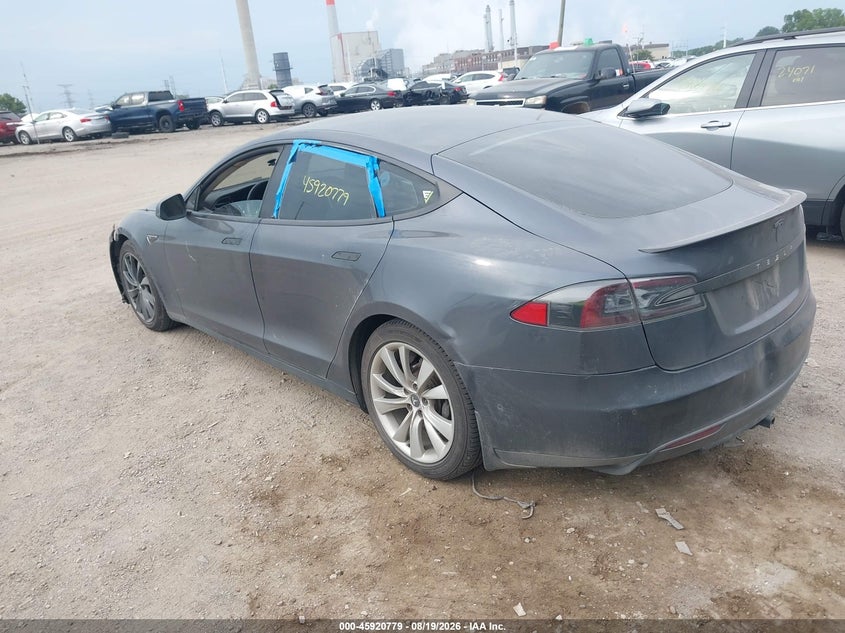 2015 Tesla Model s VIN 5YJSA1S20FF087919 IAAI salvage auction — NORMAL WEAR, Clear (Indiana), sold $2,575 on 2026-08-29 (photo 3)