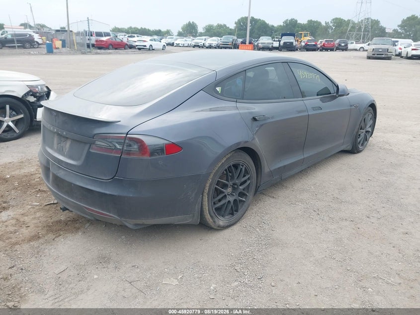 2015 Tesla Model s VIN 5YJSA1S20FF087919 IAAI salvage auction — NORMAL WEAR, Clear (Indiana), sold $2,575 on 2026-08-29 (photo 4)