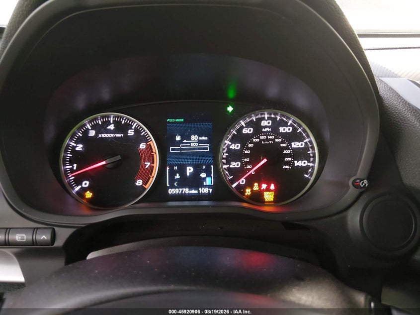 2022 Mitsubishi Eclipse cross VIN JA4ASVAA3NZ014278 IAAI salvage auction — FRONT END, Salvage (Arizona), sold $3,350 on 2026-09-06 (photo 7)