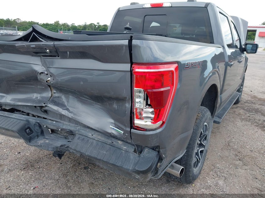 2022 Ford F-150 VIN 1FTEW1EP7NFA85312 IAAI salvage auction — REAR END, Rebuildable (Florida), sold $17,050 on 2026-09-10 (photo 6)