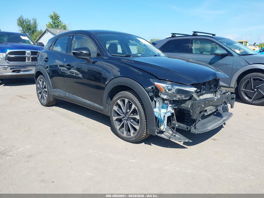 2019 Mazda Cx-3 VIN JM1DKFC71K0441890 IAAI salvage auction — FRONT END, Salvage (Ohio), sold $4,750 on 2026-09-11 (photo 1)