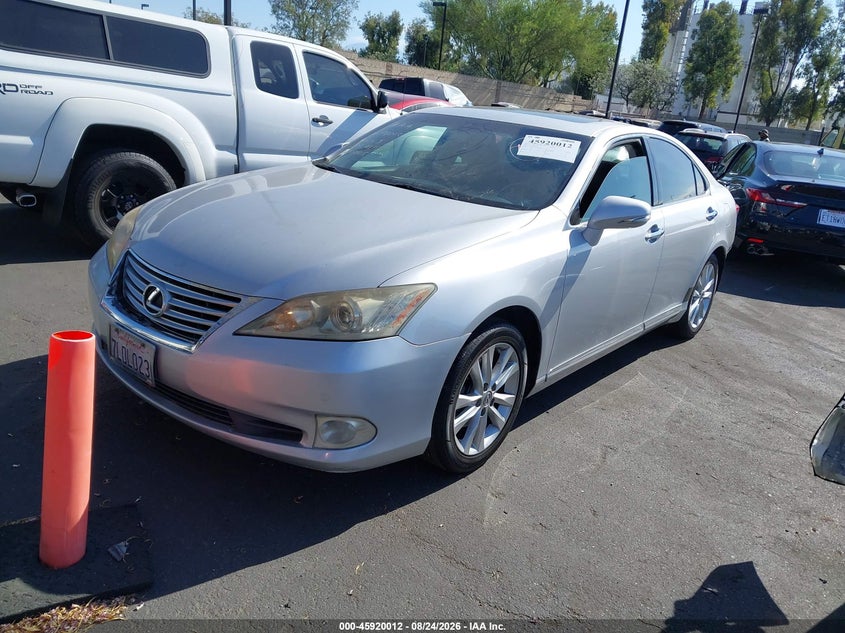 2011 Lexus Es 350 VIN JTHBK1EG3B2419898 IAAI salvage auction — REAR END, Salvage Certificate (California), sold $1,700 on 2026-09-07 (photo 2)