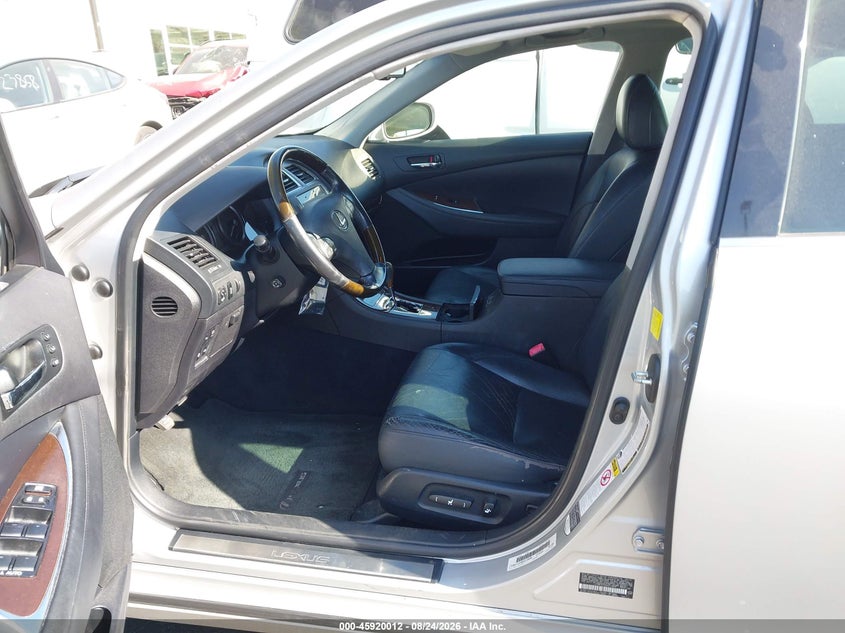 2011 Lexus Es 350 VIN JTHBK1EG3B2419898 IAAI salvage auction — REAR END, Salvage Certificate (California), sold $1,700 on 2026-09-07 (photo 5)