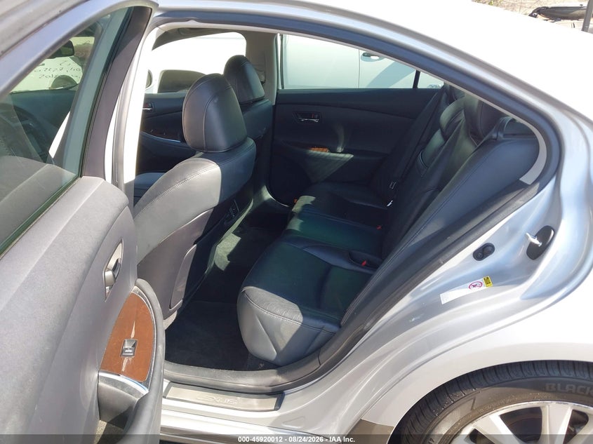 2011 Lexus Es 350 VIN JTHBK1EG3B2419898 IAAI salvage auction — REAR END, Salvage Certificate (California), sold $1,700 on 2026-09-07 (photo 8)