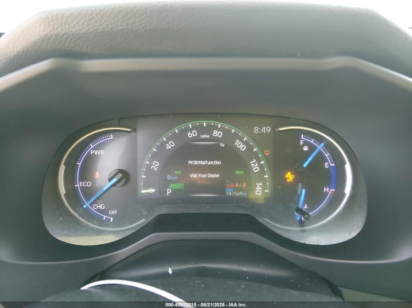 2019 Toyota Rav 4 VIN JTMDWRFV8KD036893 IAAI salvage auction — FRONT END, Salvage Title, sold $11,250 on 2026-09-21 (photo 7)