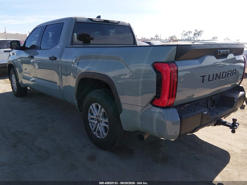 2025 Toyota Tundra VIN 5TFLA5BCXSX003593 IAAI salvage auction — RIGHT SIDE, Wait Title, sold $25 on 2026-09-18 (photo 3)