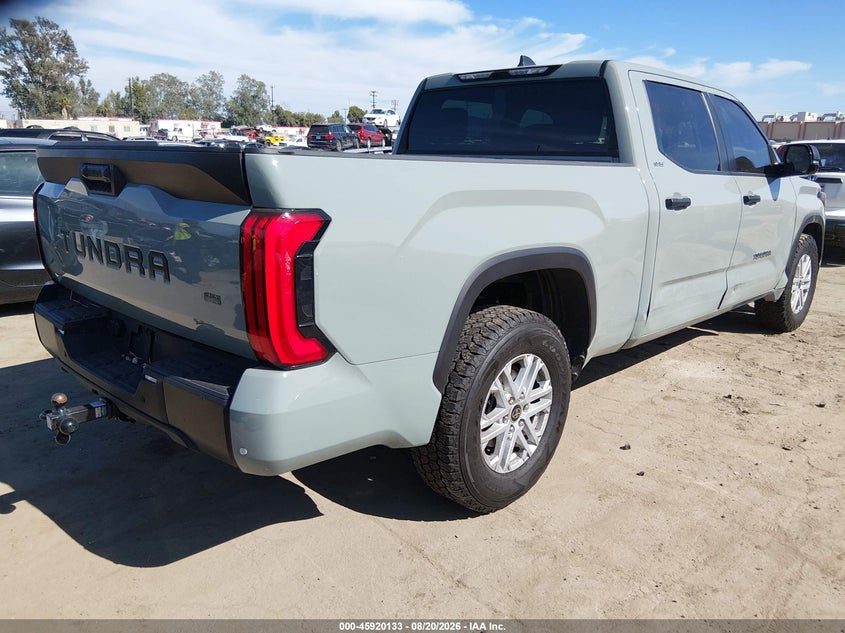 2025 Toyota Tundra VIN 5TFLA5BCXSX003593 IAAI salvage auction — RIGHT SIDE, Wait Title, sold $25 on 2026-09-18 (photo 4)