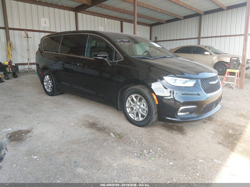 2025 Chrysler Pacifica VIN 2C4RC1BG5SR614842 IAAI salvage auction — SUSPENSION, Enterprise Vehicles Clear Only (Indiana), sold $13,200 on 2026-08-26 (photo 1)