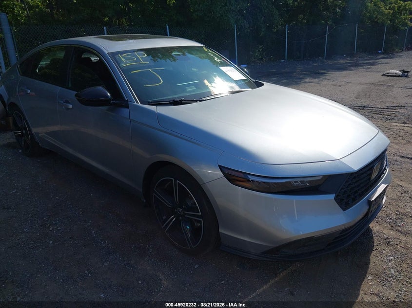 2025 Honda Accord VIN 1HGCY2F54SA064996 — IAAI salvage auction photo