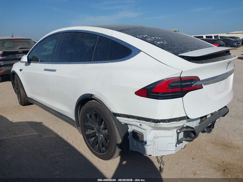 2019 Tesla Model x VIN 5YJXCBE27KF185972 IAAI salvage auction — RIGHT REAR, Original (Texas), sold $15,100 on 2026-09-08 (photo 3)