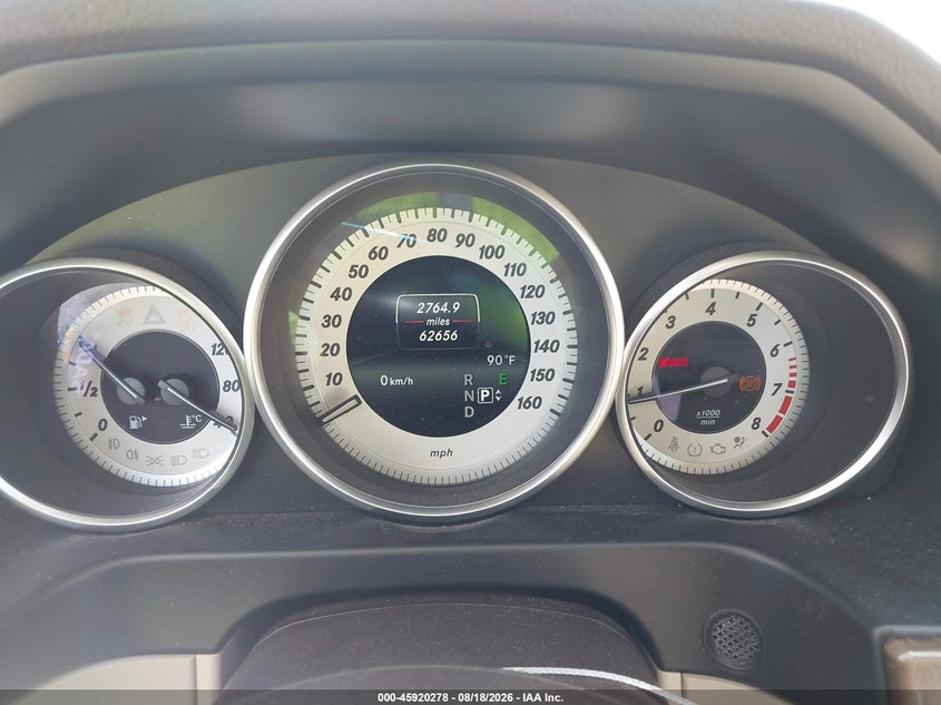 2014 Mercedes-benz E-klasse VIN WDDHF5KB2EB075670 IAAI salvage auction — FRONT END, Salvage (California), sold $3,450 on 2026-08-23 (photo 7)