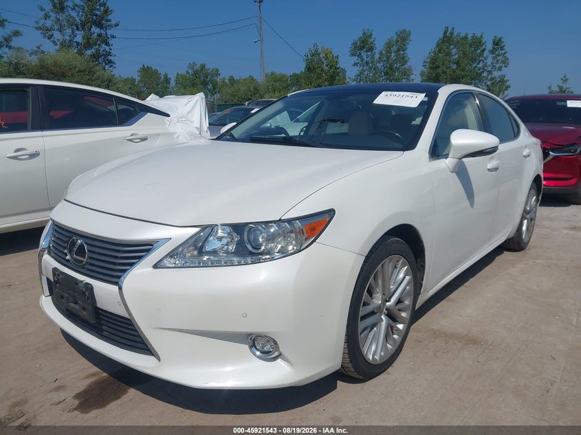 2014 Lexus ES VIN JTHBK1GG6E2093404 IAAI salvage auction — HAIL, Wait Title, sold $8,800 on 2026-09-15 (photo 2)