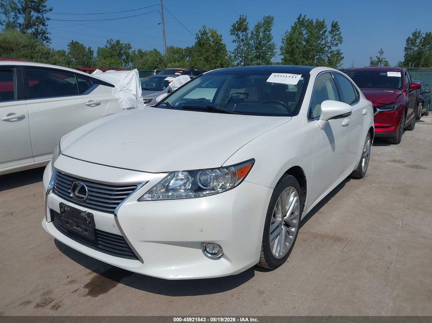 2014 Lexus ES VIN JTHBK1GG6E2093404 IAAI salvage auction — HAIL, Wait Title, sold $8,800 on 2026-09-15 (photo 6)