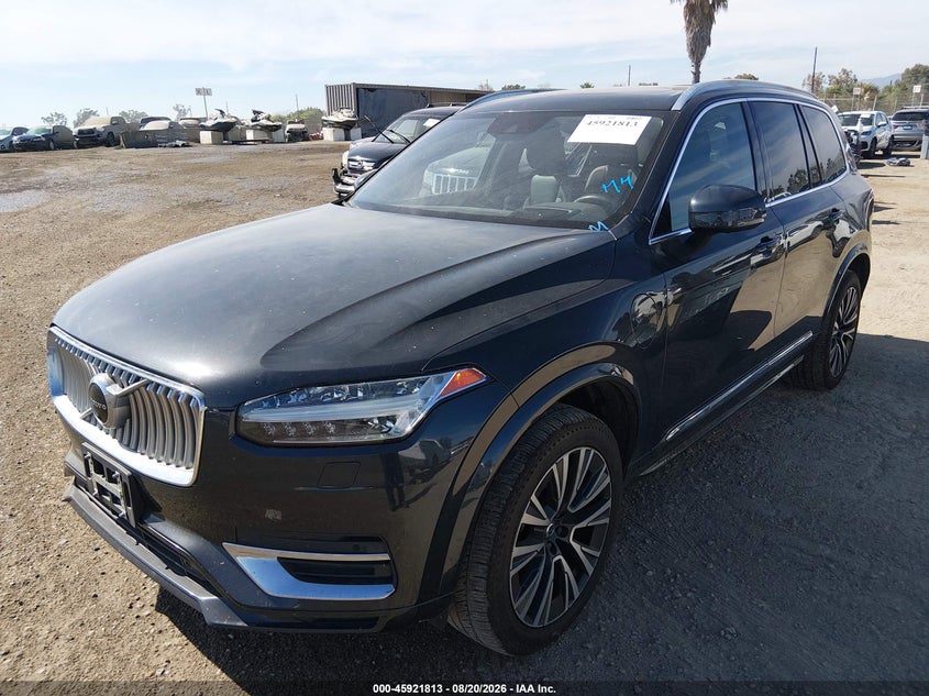 2021 Volvo Xc90 VIN YV4BR0CK7M1675725 IAAI salvage auction — SIDE, Salvage Title, sold $9,800 on 2026-10-08 (photo 2)