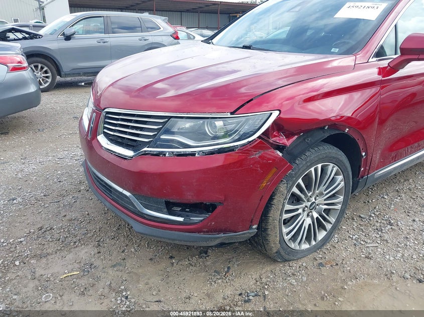 2016 Lincoln Mkx VIN 2LMTJ8LR9GBL57155 IAAI salvage auction — LEFT FRONT, Wait Title, sold $3,050 on 2026-09-15 (photo 6)