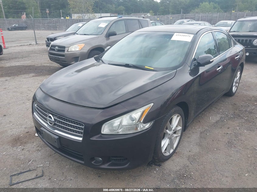 2010 Nissan Maxima VIN 1N4AA5AP4AC829122 IAAI salvage auction — SIDE, Clear (Massachusetts), sold $825 on 2026-08-31 (photo 2)
