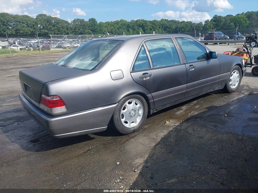 1995 Mercedes-benz S class VIN WDBGA51E6SA232519 IAAI salvage auction — NORMAL WEAR, Clear (North Carolina), sold $2,725 on 2026-08-30 (photo 4)