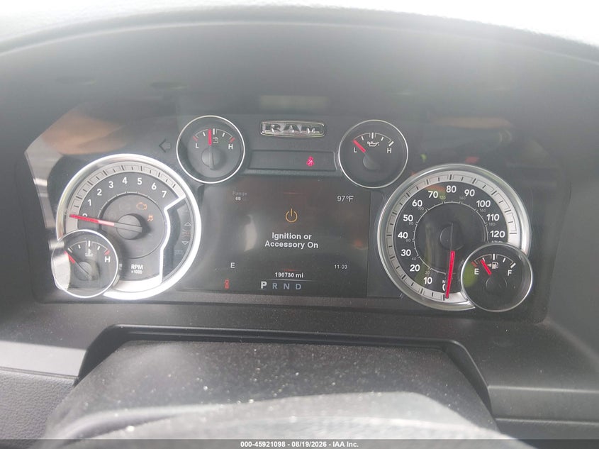 2013 Ram 1500 VIN 1C6RR7NT5DS646869 IAAI salvage auction — LEFT SIDE, Wait Title, sold $3,250 on 2026-09-10 (photo 7)