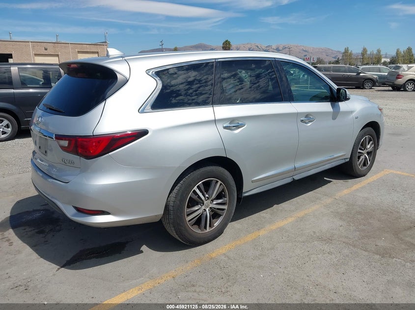 2019 Infiniti Qx60 VIN 5N1DL0MM9KC520720 IAAI salvage auction — LEFT REAR, Wait Title, sold $1,550 on 2026-09-29 (photo 4)