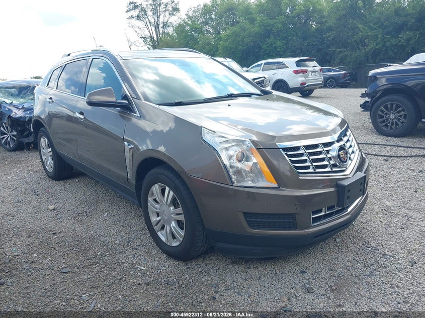 2015 Cadillac Srx VIN 3GYFNBE37FS604473 IAAI salvage auction — REAR END, Wait Title, sold $3,650 on 2026-09-02 (photo 1)