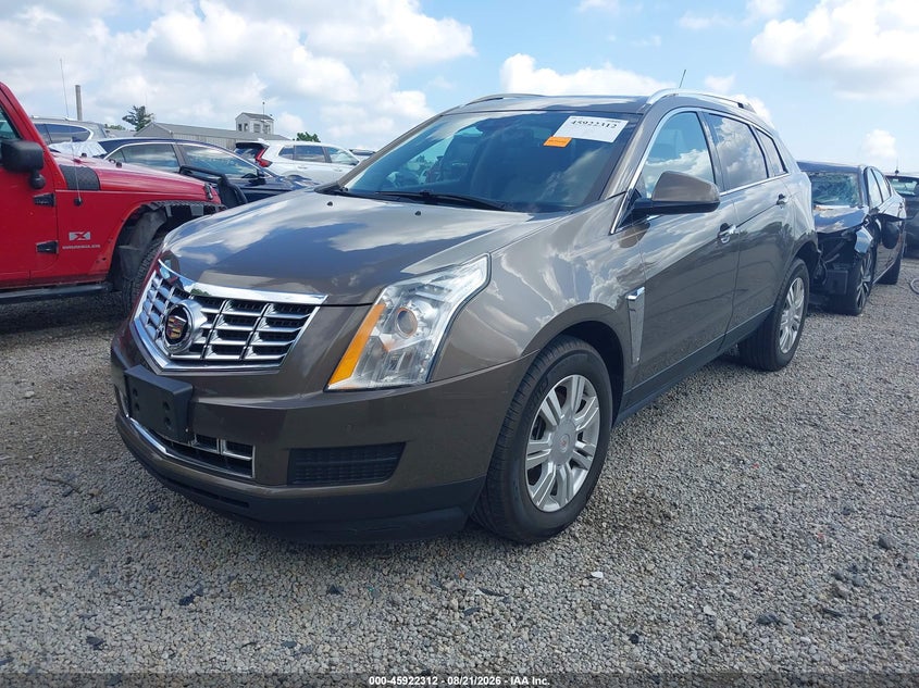 2015 Cadillac Srx VIN 3GYFNBE37FS604473 IAAI salvage auction — REAR END, Wait Title, sold $3,650 on 2026-09-02 (photo 2)