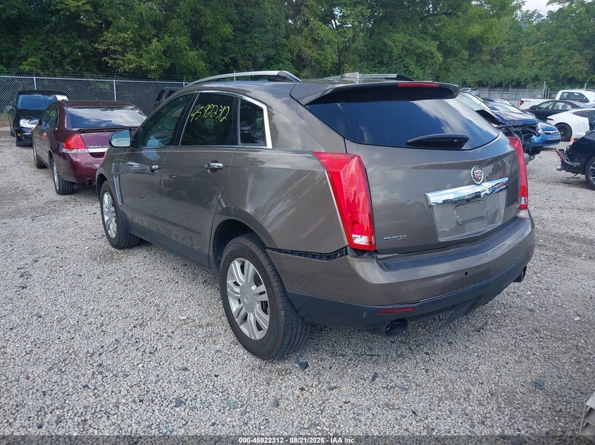 2015 Cadillac Srx VIN 3GYFNBE37FS604473 IAAI salvage auction — REAR END, Wait Title, sold $3,650 on 2026-09-02 (photo 3)