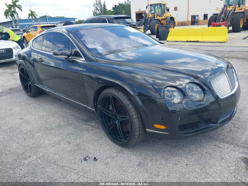 2004 Bentley Continental VIN SCBCR63W14C022182 IAAI salvage auction — VANDALISM, Salvage (California), sold $1,550 on 2026-08-27 (photo 1)