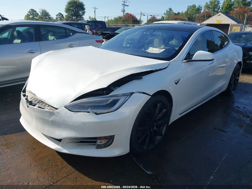 2020 Tesla Model s VIN 5YJSA1E25LF356469 IAAI salvage auction — FRONT END, Salvage (North Carolina), sold $12,650 on 2026-09-14 (photo 2)