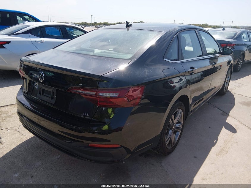 2024 Volkswagen Jetta VIN 3VW7M7BU1RM059917 IAAI salvage auction — SIDE, Salvage Title, sold $13,200 on 2026-09-08 (photo 4)