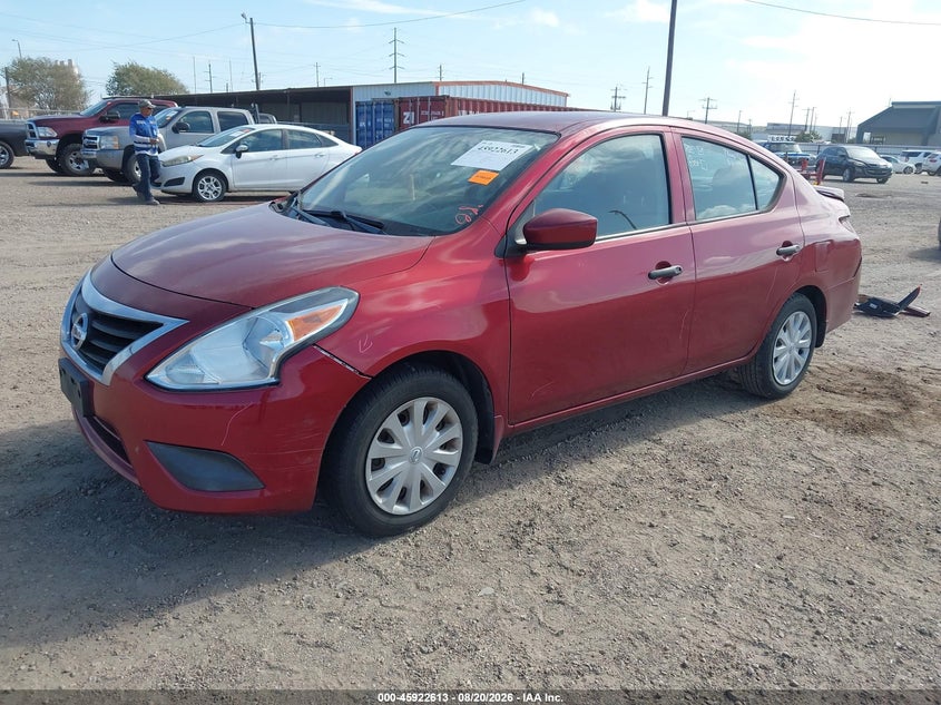 2018 Nissan Versa VIN 3N1CN7AP4JL806868 IAAI salvage auction — REAR END, Salvage (Texas), sold $2,000 on 2026-09-09 (photo 2)