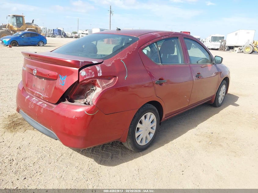 2018 Nissan Versa VIN 3N1CN7AP4JL806868 IAAI salvage auction — REAR END, Salvage (Texas), sold $2,000 on 2026-09-09 (photo 4)