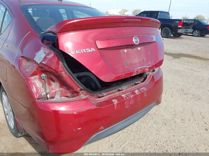 2018 Nissan Versa VIN 3N1CN7AP4JL806868 IAAI salvage auction — REAR END, Salvage (Texas), sold $2,000 on 2026-09-09 (photo 6)