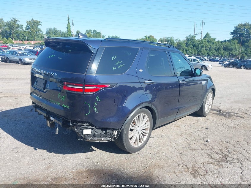 2019 Land rover Discovery VIN SALRT2RV0K2400875 IAAI salvage auction — REAR END, Wait Title, sold $10,200 on 2026-09-04 (photo 4)