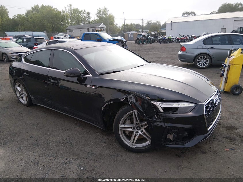 2021 Audi A5 VIN WAUFACF51MA032464 — IAAI salvage auction photo