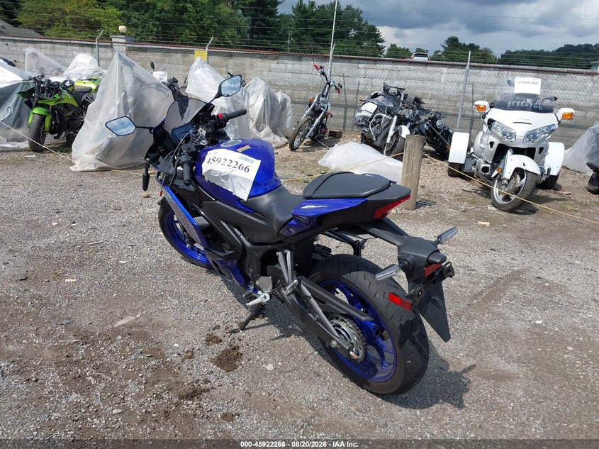2026 Yamaha VIN MH3RH25E5TK007780 IAAI salvage auction — SIDE, Salvage (Ohio), sold $1,350 on 2026-09-06 (photo 3)