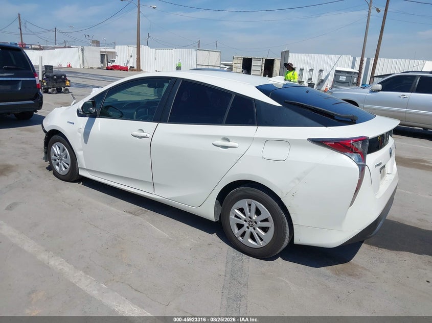 2016 Toyota Prius VIN JTDKBRFU7G3512557 IAAI salvage auction — FRONT END, Salvage (California), sold $1,900 on 2026-08-30 (photo 3)
