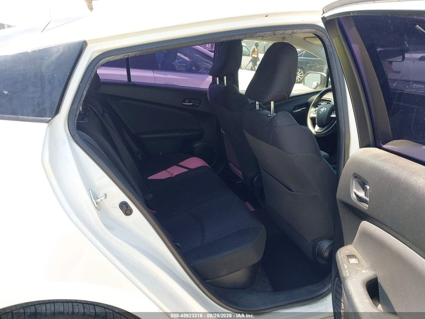 2016 Toyota Prius VIN JTDKBRFU7G3512557 IAAI salvage auction — FRONT END, Salvage (California), sold $1,900 on 2026-08-30 (photo 8)