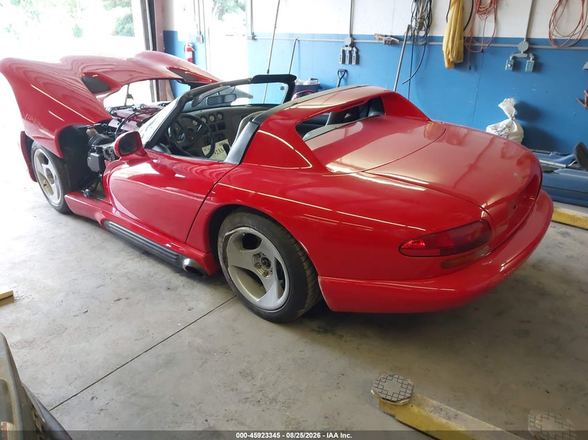 1994 Dodge Viper VIN 1B3BR65E1RV100681 IAAI salvage auction — ALL OVER, Salvage (Pennsylvania), sold $26,750 on 2026-09-10 (photo 3)