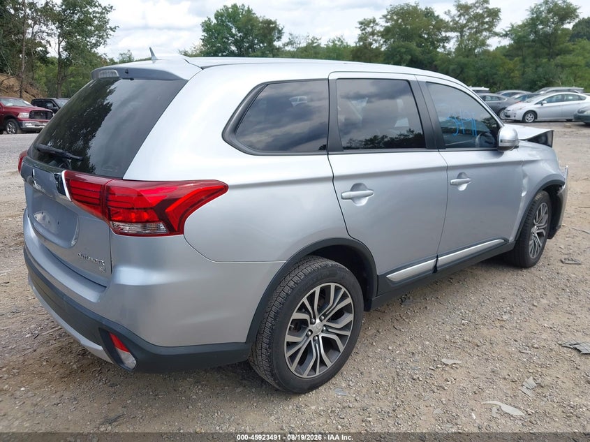 2017 Mitsubishi Outlander VIN JA4AZ3A35HZ027510 IAAI salvage auction — FRONT END, Salvage (Pennsylvania), sold $1,750 on 2026-09-02 (photo 4)